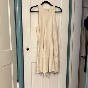 COS Ivory Sleeveless Mini Dress